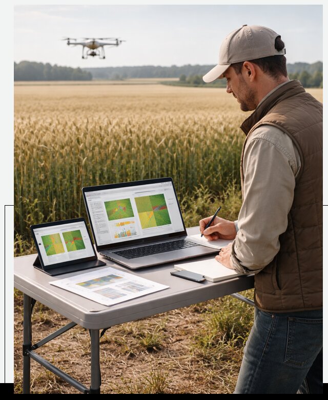 Система AI прогнозирования урожайности для точных агрономий в Чехове