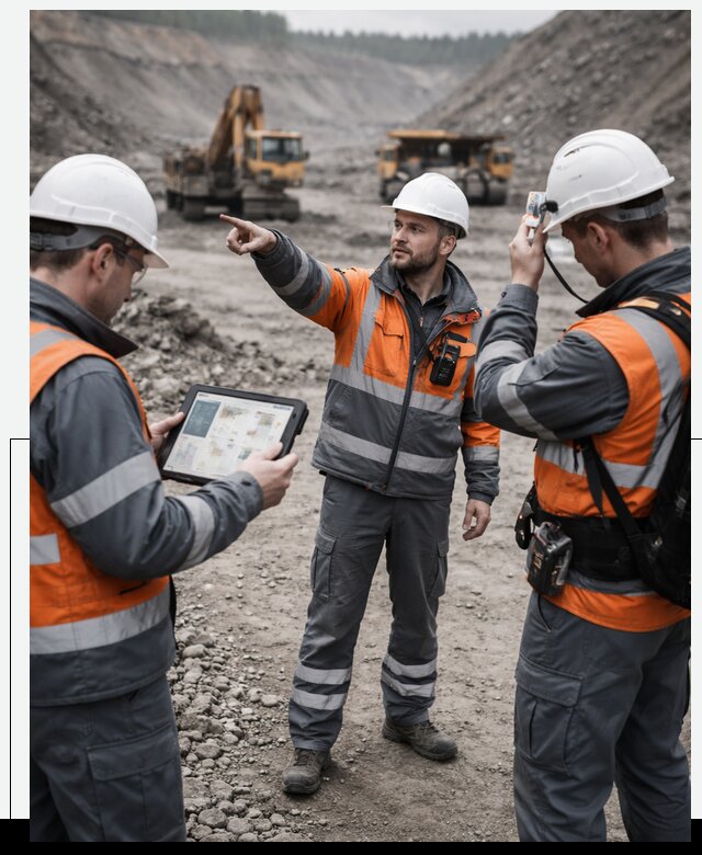 Система контроля персонала для горнодобывающей отрасли в Чехове