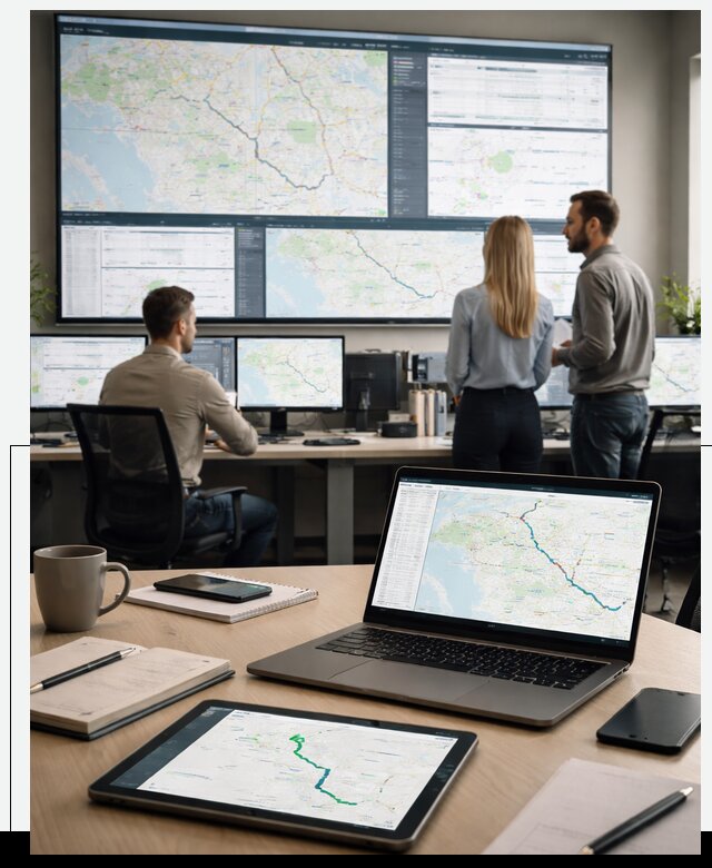 Трекинг грузов и Fleet Management, мониторинг автопарка в Чехове