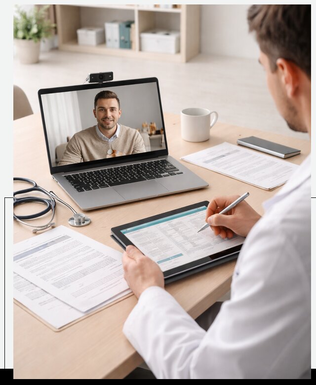 Разработка платформы телемедицины и видеоконсультаций в Чехове